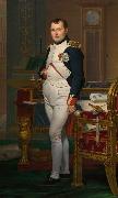 Jacques-Louis David Napoleon in his Study (mk08) china oil painting reproduction